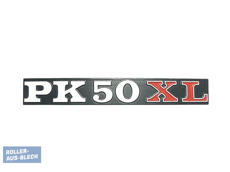 (imagen para) Badge Side Panel Vespa "PK 50 XL" - Pinche Imagen para Cerrar