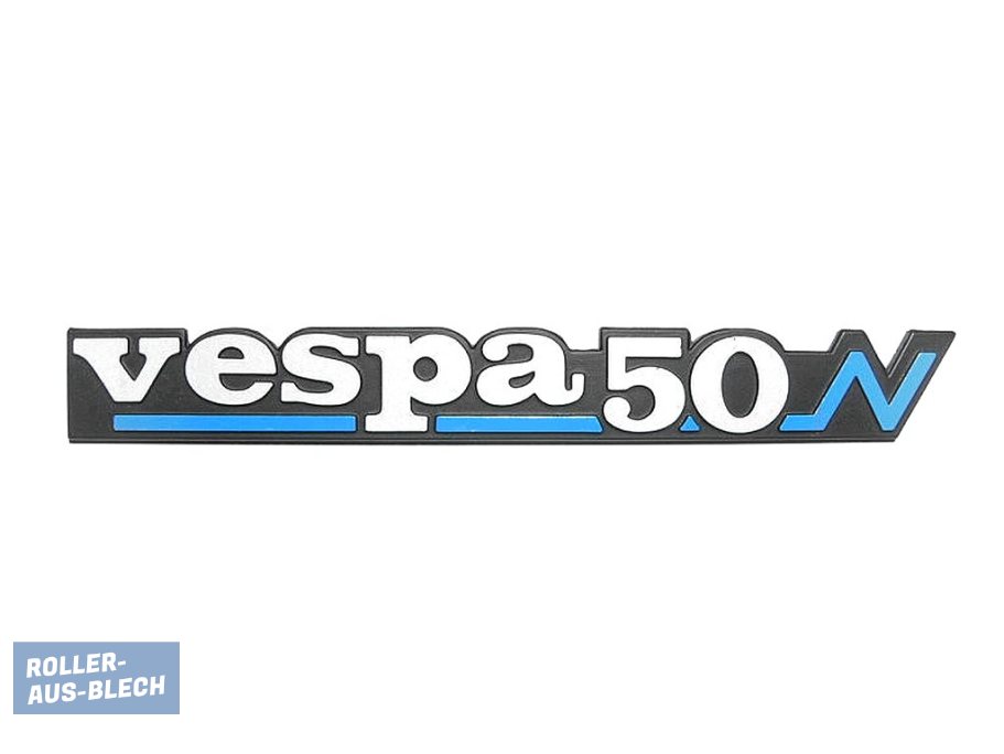 (imagen para) Badge Side Panel "Vespa 50N" Vespa PK - Pinche Imagen para Cerrar