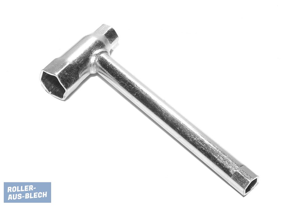 (imagen para) Spark plug wrench 11x13x21 Vespa V50, PV, PK - Pinche Imagen para Cerrar