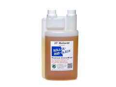 (image for) Motor oil two-stroke house brand Vespa Synth 1L + large dosing bottle