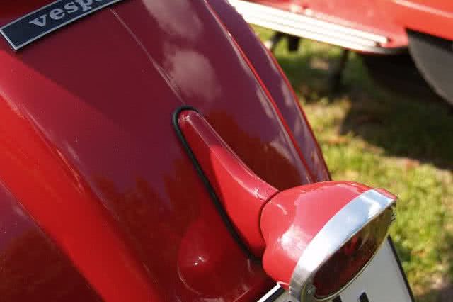 Vespa 50 with rare swan neck taillight